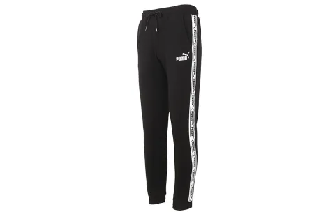 PUMA Sports Pants Men's Black Moderate