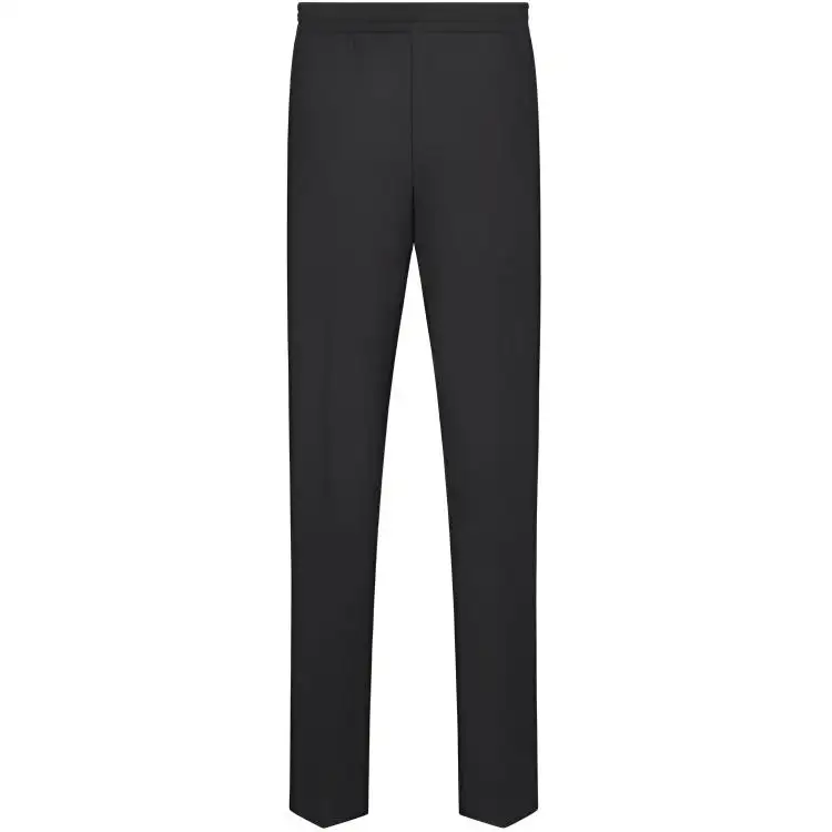 DIOR Casual Pants Men's Gray Moderate Straight Fit Pants