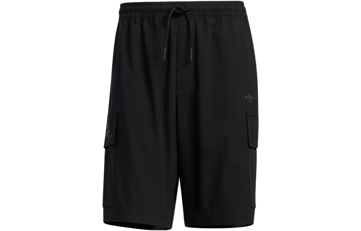 Adidas Originals Casual Shorts Unisex Black Moderate