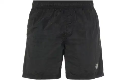 STONE ISLAND SS23 Casual Shorts Men's Black
