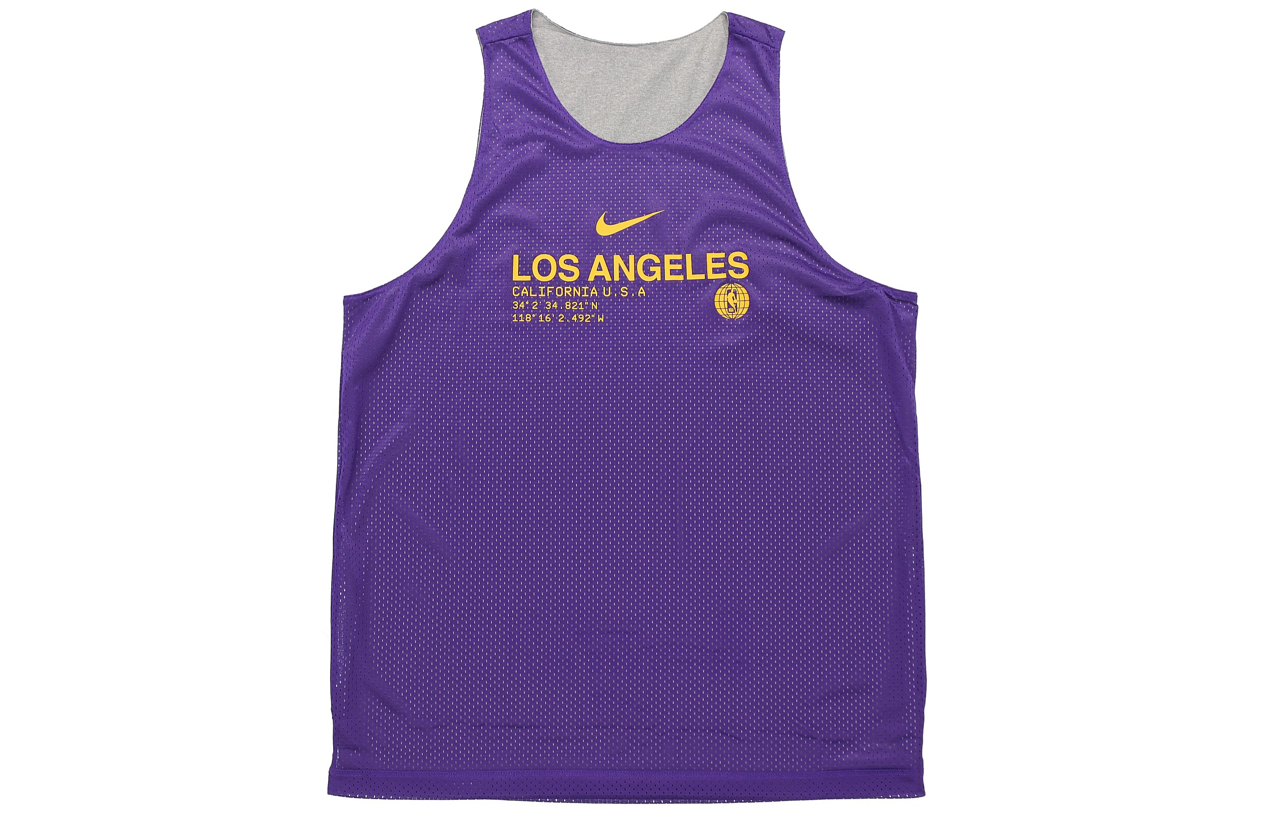 Nike Basketball Jersey Men’s Gray Purple