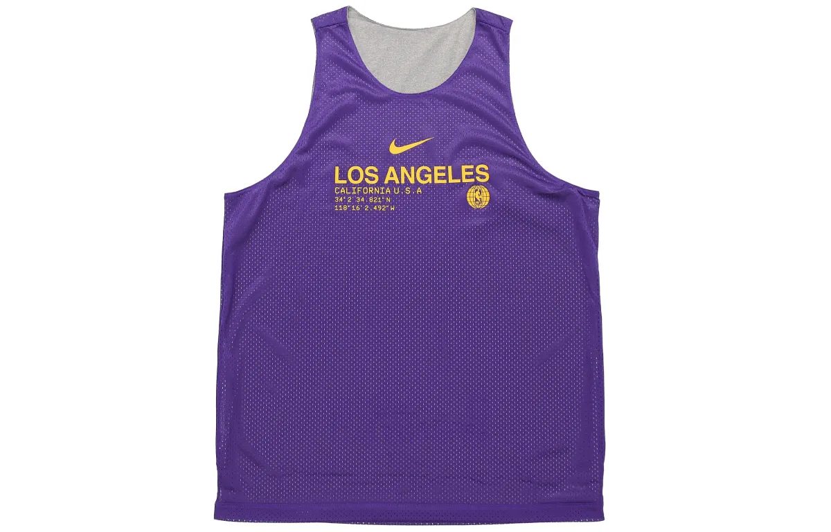 Nike Basketball Jersey Men's Gray Purple