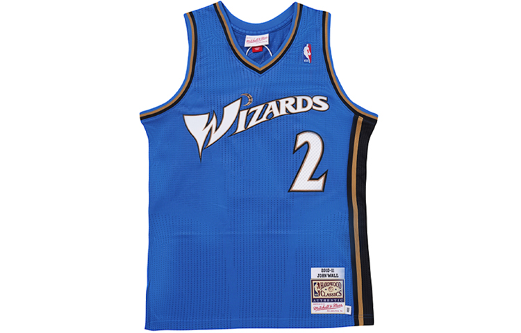 Mitchell Ness Basketball Jersey Unisex Blue