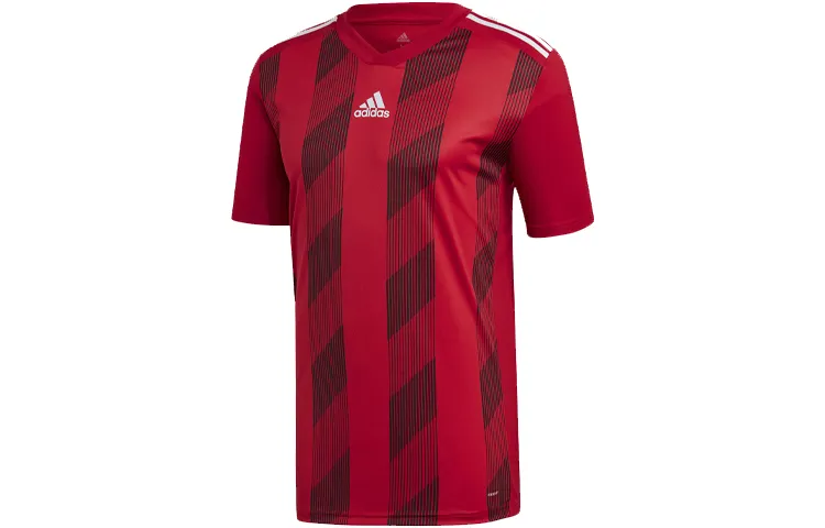 Adidas Soccer Jerseys Men's Red Moderate Straight Fit