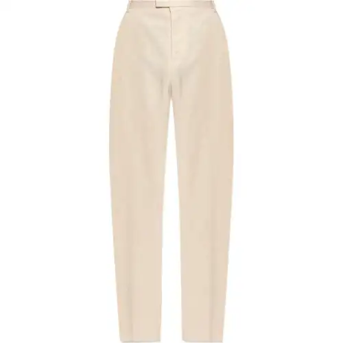 Bottega Veneta Straight Leg Twill Trousers