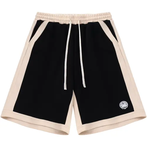 Doraemon Casual Shorts Unisex Black Moderate