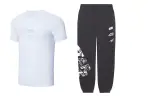 Li Ning Casual Sportswear Unisex Crew Neck Moderate
