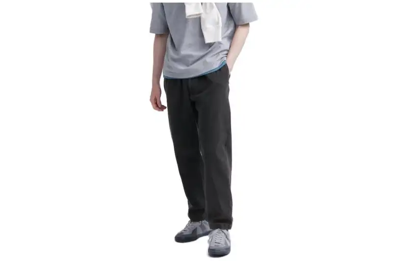 UNIQLO Casual Pants Unisex Moderate Straight Fit Pants