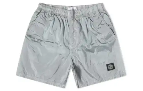 STONE ISLAND Casual Shorts Men's Gray