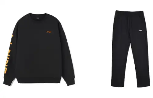 Li Ning Casual Sportswear Men's Crew Neck Moderate