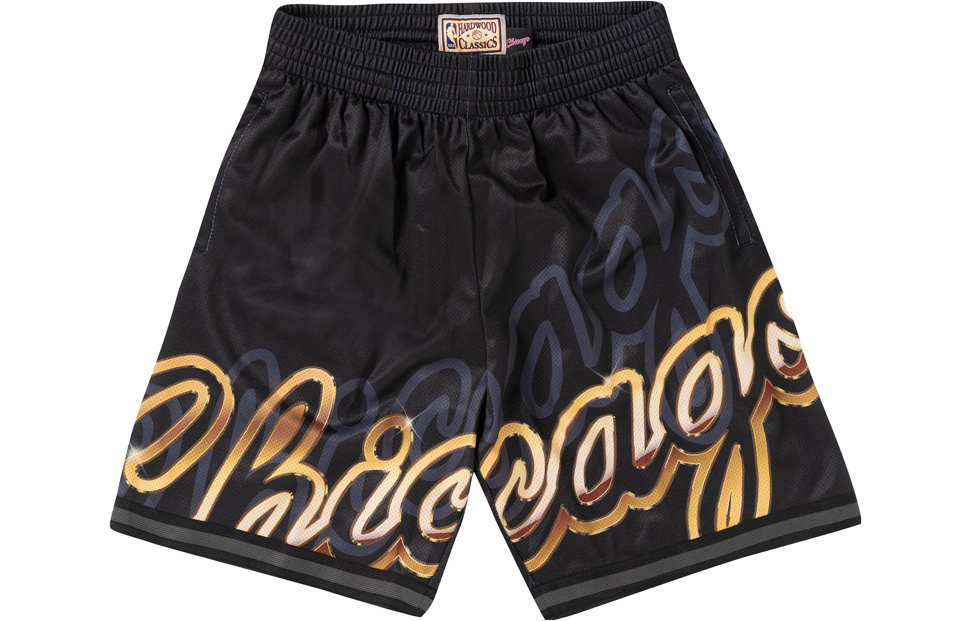 Mitchell Ness Basketball Shorts Unisex Black