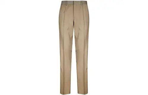 Burberry Casual Pants Men's Light Umber Moderate Straight Fit Pants