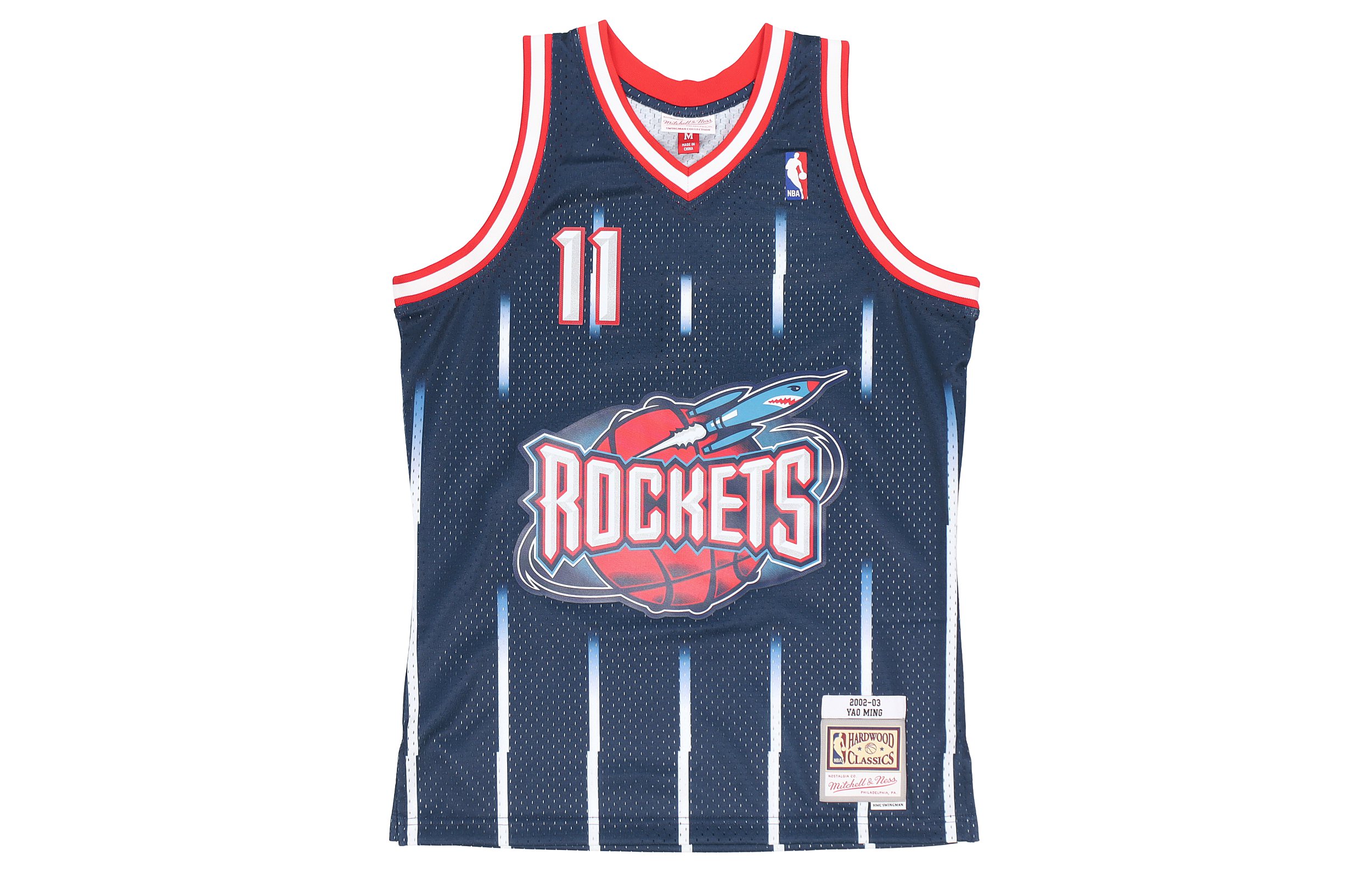Mitchell & Ness Houston Rockets Road 2002 03 Yao Ming Swingman Jersey
