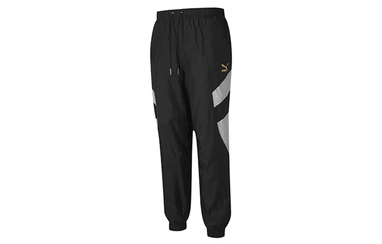 PUMA Knitted Sweatpants Men's Black