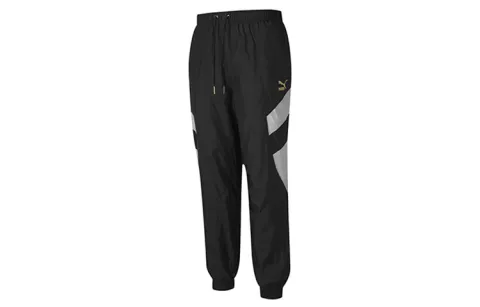 PUMA Knitted Sweatpants Men's Black