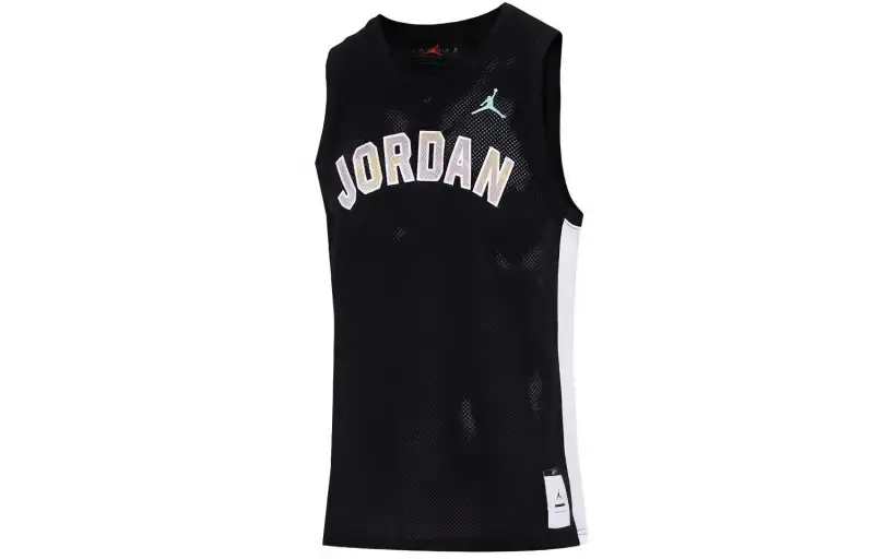 Jordan Sport Basketball Jersey Men's Black