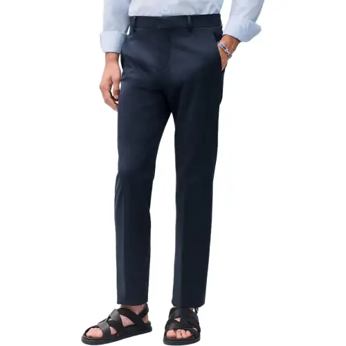 HERMES Casual Pants Men's Marine Blue