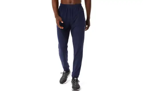 ASICS Casual Pants Men's Dark Blue Moderate Cuffed Pants