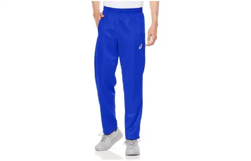 ASICS Casual Pants Men's Blue Moderate Straight Fit Pants