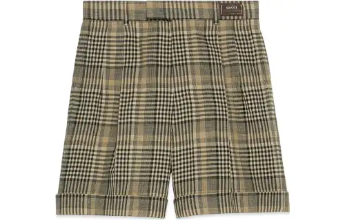 GUCCI Love Parade Casual Shorts Men's Brown Moderate