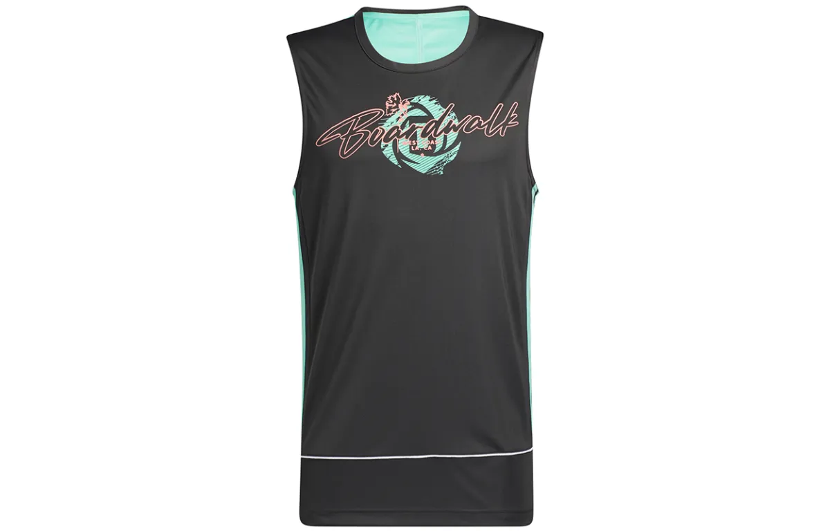 Adidas Basketball Jerseys Men's Black Moderate Straight Fit