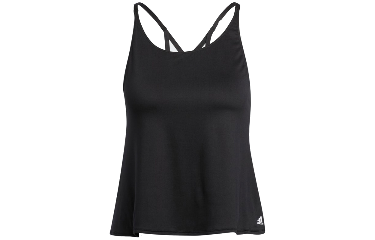 Женская майка adidas (черная)