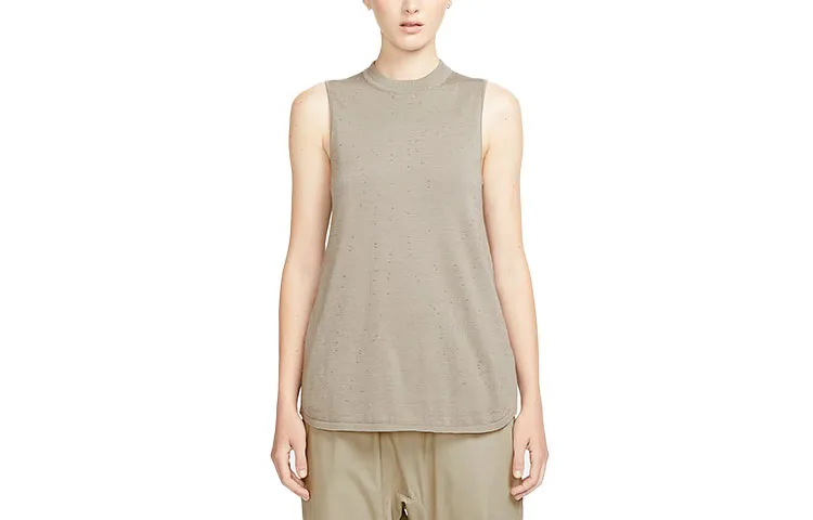 Nike Esc Series Tank Tops Women's Stone Color Moderate Other