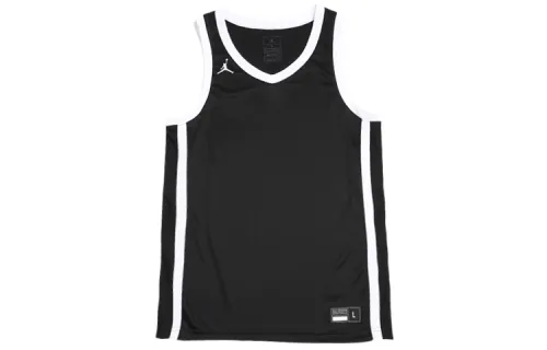 Jordan Basketball Jersey Men's Black White