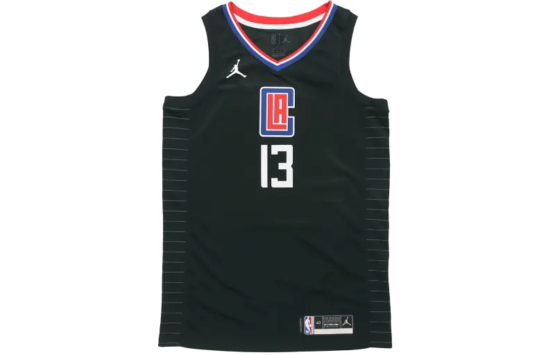 Jordan Los Angeles Clippers Basketball Jersey Men's Black