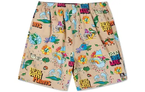 Converse Casual Shorts Men's Yellow