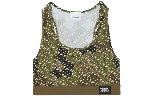 Burberry Tank Top Women's Army Green
