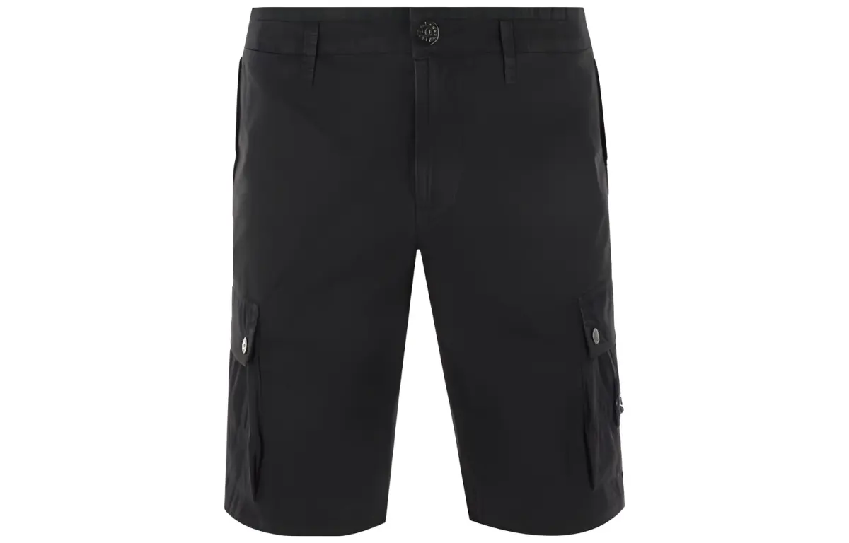 STONE ISLAND SS23 Casual Shorts Men's Black