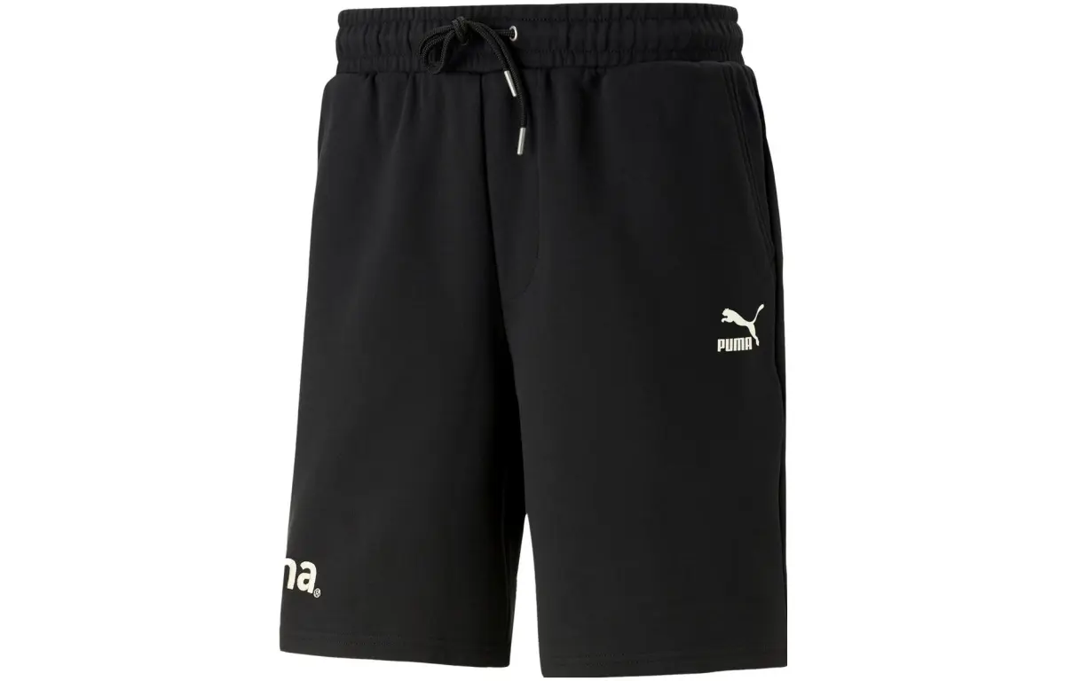 PUMA Casual Shorts Men's Black Moderate