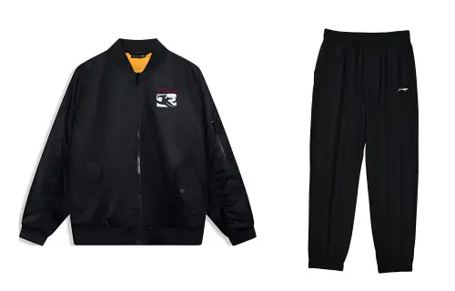 Li Ning Casual Sportswear Men's V Neck Moderate