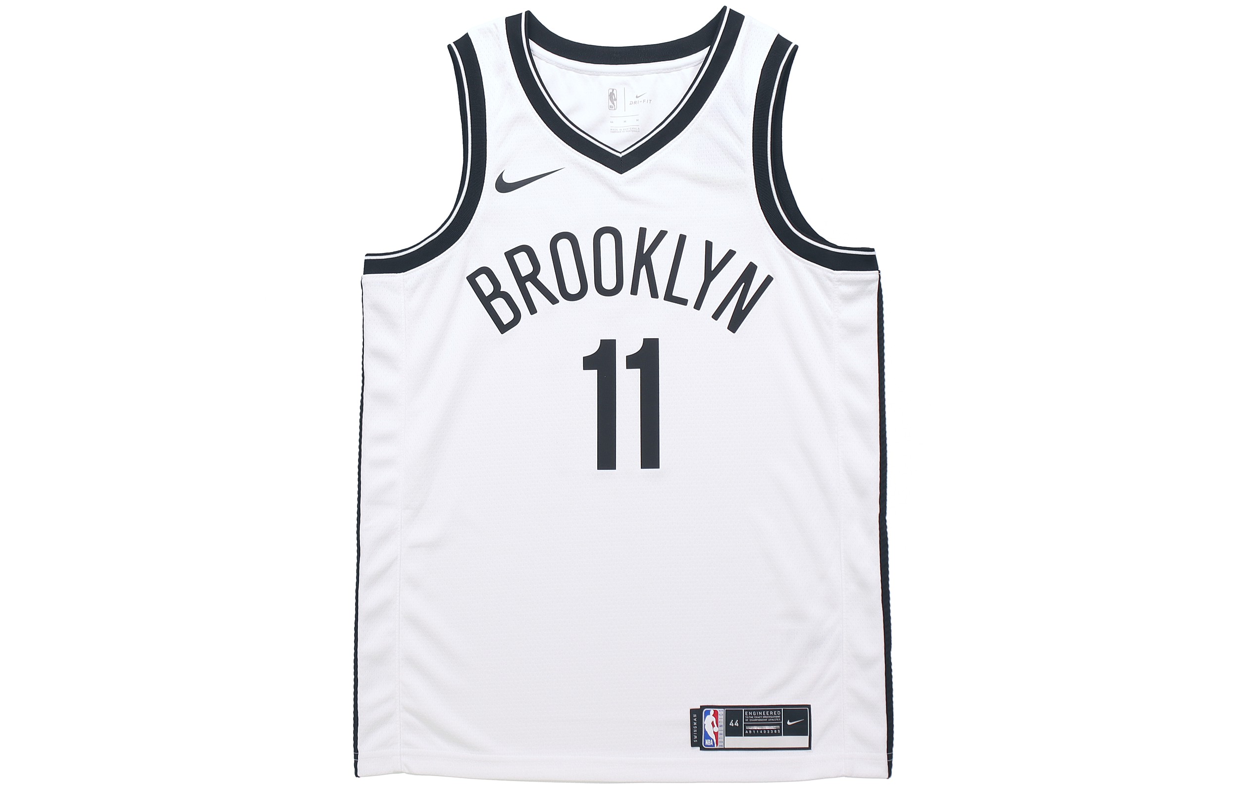 Nike NBA SW Fan Edition Brooklyn Nets Kyrie Irving No. 11 Sports Jersey Basketball Vest Men's White