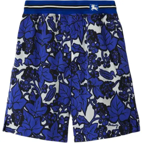 Burberry Ekd All-Over Patterned Shorts