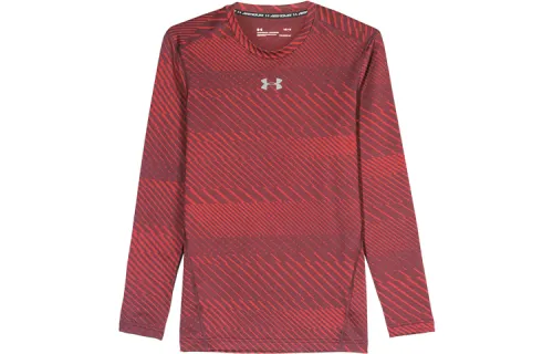 Under Armour ColdGear Fitness Clothing Men's Red Moderate