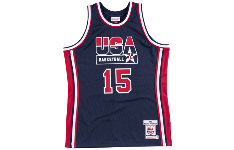 Mitchell Ness Authentic «Team Usa 1992 Magic Johnson» jersey