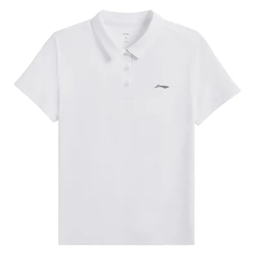 Li Ning Polo Shirt Women's Standard White