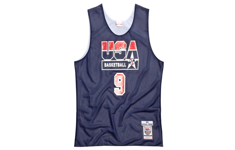 Mitchell Ness x URBAN AUTHENTIC Basketball Jersey Men’s Navy Blue