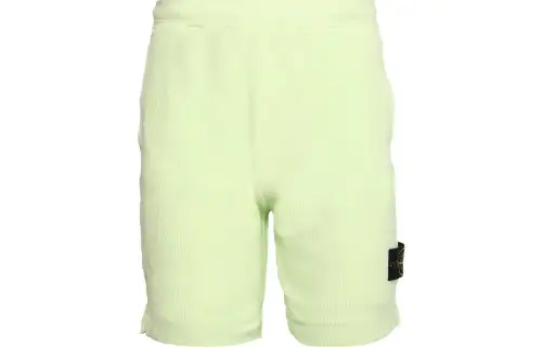 STONE ISLAND Casual Shorts Men's Light Green Moderate