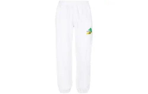 OFF WHITE Casual Pants, Regular Fit Men's White