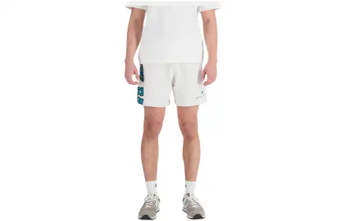 New Balance Casual Shorts Men's White Moderate