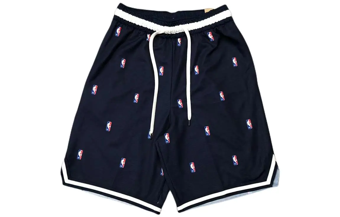 Nike Casual Shorts Men's Dark Blue Moderate Straight Fit Pants