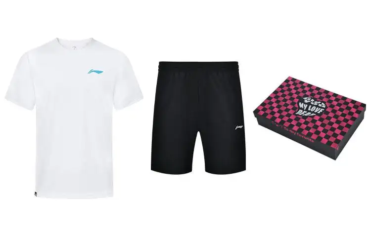 Li Ning Casual Sportswear Men's Crew Neck Moderate