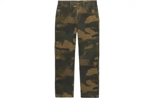 Vans Authentic Chino Relaxed Printed Pants Casual Pants Men's Green
