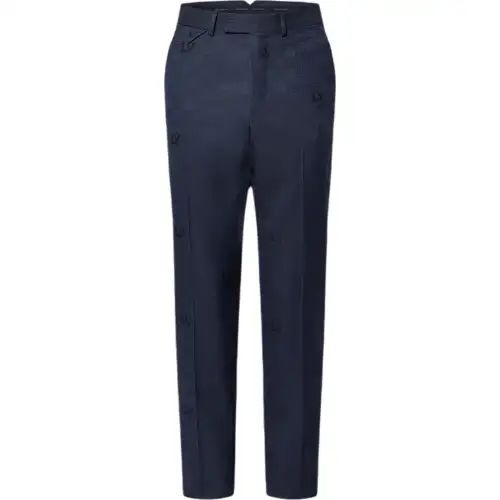 LOUIS VUITTON FW24 Casual Pants Men's Dark Blue