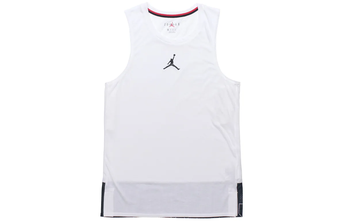 Jordan 23 Basketball Jerseys Men's White Moderate Straight Fit