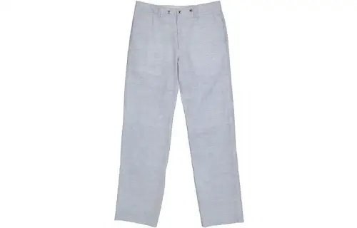 Burberry Casual Pants Men's Gray Moderate Straight Fit Pants