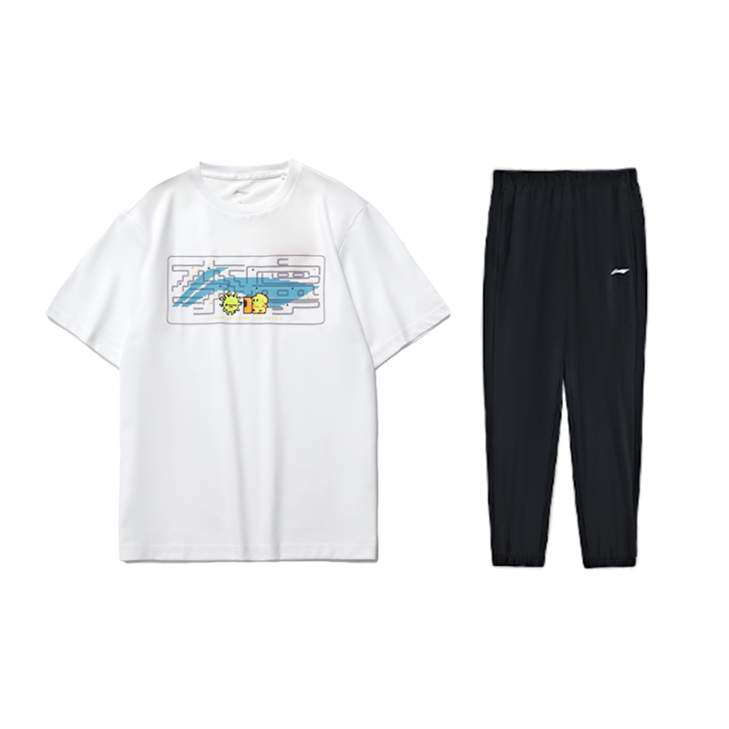 Li Ning Casual Sportswear Unisex White